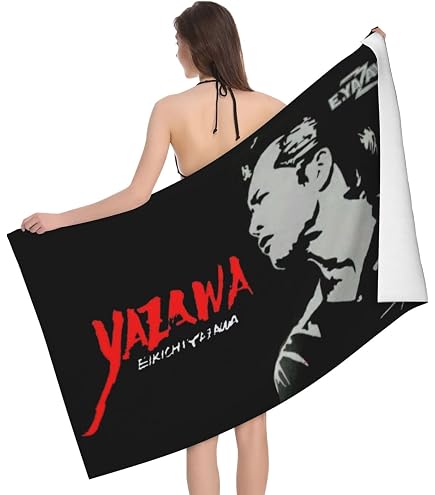 Amazon.co.jp: ビーチタオル 矢沢永吉 7 バスタオル スイムタオル